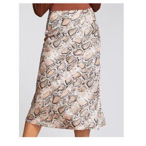 BB Dakota Snake Print Skirt